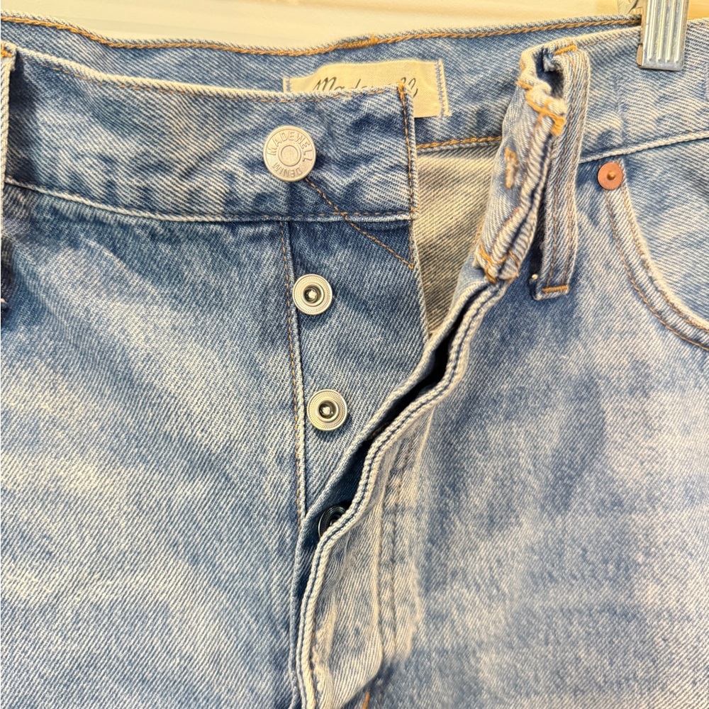 Madewell Classic Blue Jean Shorts